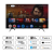 METZ TV 55" UHD LED SMART TV, 4K, Google TV, Frameless, 2x10W, image , 3 image