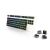 uRage Set of Key Cps, Doubleshot PBT Pudding, for Mech. Keyboards, QWERTY US/UK, image 