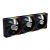 Gamdias Fan Pack 3-in-1 3x120mm - AEOLUS P2-1203, Swappable Fan Blades (Reverse Fan Blades Included), Daisy-Chain, Infinity Mirror, A-RGB, image 