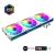 Gamemax Fan Pack 3-in-1 3x120mm - FN12A-S3I White, Daisy-Chain, Addressable RGB, image , 2 image