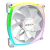 Montech RX140 PWM, REVERSE Fan, 140mm, ARGB, White, image 