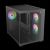 Gamdias Case mATX - AURA GC10M v2 - 3 x 120 mm A-RGB, USB-C, Tempered Glass, image , 5 image