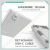 Ajazz Gaming Mechanical Keyboard AK820 - AS Red Switch [Linear] (English US), Gray White, White Light, image _ab__is.image_number.default