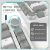 Ajazz Gaming Mechanical Keyboard AK820 - AS Red Switch [Linear] (English US), Gray White, White Light, image _ab__is.image_number.default
