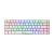 Xtrike ME Wireless Gaming Mechanical keyboard - GK-995W WH - RED switches, BT5.2, 2.4G (English US), image 