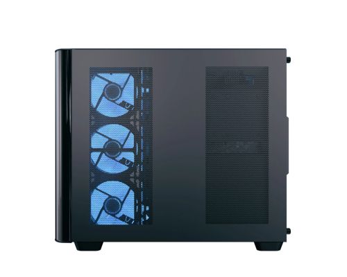 AeroCool Case ATX - P500C-G-BK-v1 - 4 x 120 mm Infinity Mirror A-RGB, image , 3 image