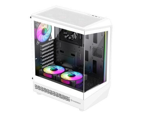 Gamemax Case ATX - Vista COC AW - 5 x 120 mm A-RGB Fans, MB Plate COC Fan, image _ab__is.image_number.default
