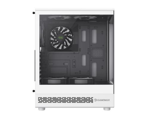 Gamemax Case ATX - Vista COC AW - 5 x 120 mm A-RGB Fans, MB Plate COC Fan, image _ab__is.image_number.default