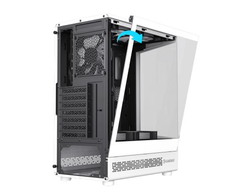 Gamemax Case ATX - Vista COC AW - 5 x 120 mm A-RGB Fans, MB Plate COC Fan, image _ab__is.image_number.default