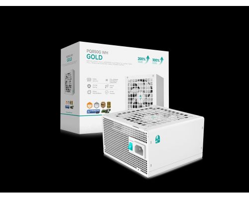 DeepCool PSU ATX 3.1 850W Gold, Full Modular - PQ850G WH, image , 10 image