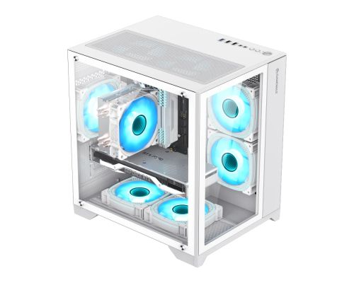 Gamemax Case mATX - Infinity Mini White, image _ab__is.image_number.default