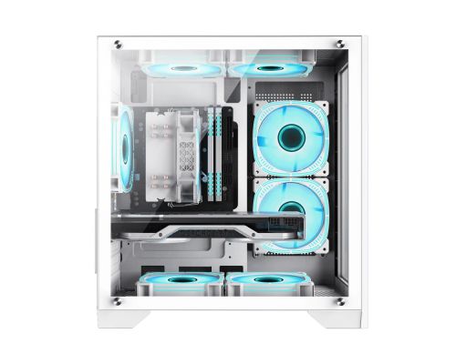Gamemax Case mATX - Infinity Mini White, image _ab__is.image_number.default