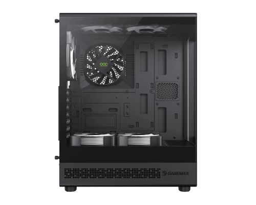 Gamemax Case ATX - Vista COC AB - 5 x 120 mm A-RGB Fans, MB Plate COC Fan, image _ab__is.image_number.default