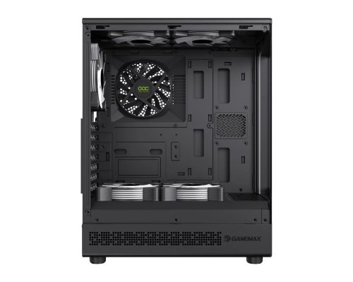 Gamemax Case ATX - Vista COC AB - 5 x 120 mm A-RGB Fans, MB Plate COC Fan, image _ab__is.image_number.default