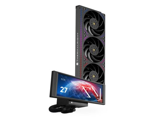 Thermalright Water Cooling Trofeo Vision 360 ARGB Black - 6.86 inch IPS LCD Display, image , 2 image