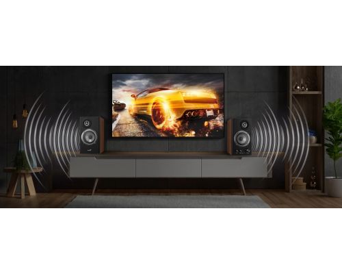 Genius Speakers 2.0 - SP-HF1200B - 36W RMS, Wood, image _ab__is.image_number.default