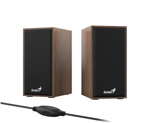 Genius Speakers 2.0 - SP-HF180 - 6W, USB, Wood, image , 4 image