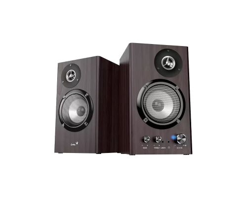 Genius Speakers 2.0 - SP-HF1812BT - 50W RMS, Bluetooth 5.3, Dark Brown, image 