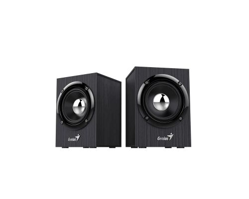 Genius Speakers 2.0 - SP-HF385BT - 4W RMS, Bluetooth 5.0, Wood, image 