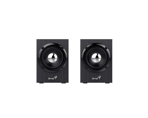Genius Speakers 2.0 - SP-HF385BT - 4W RMS, Bluetooth 5.0, Wood, image _ab__is.image_number.default