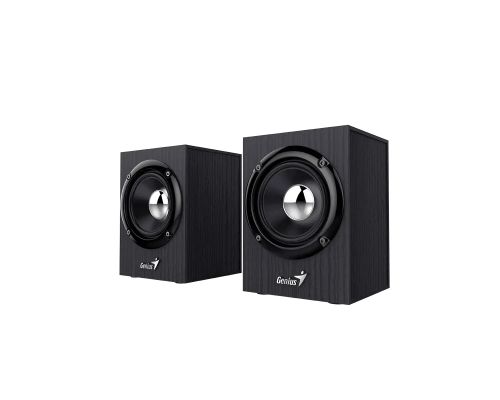Genius Speakers 2.0 - SP-HF385BT - 4W RMS, Bluetooth 5.0, Wood, image _ab__is.image_number.default
