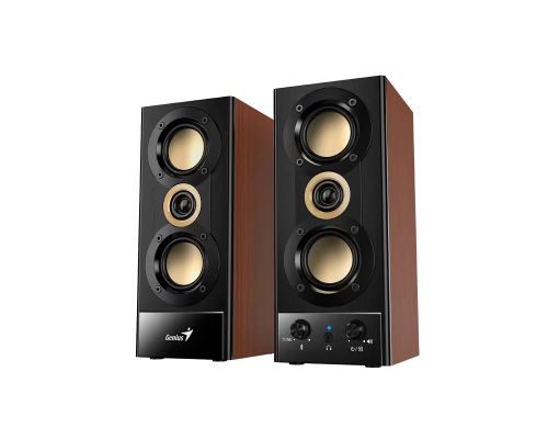 Genius Speakers 2.0 - SP-HF800BT - 20W RMS, Bluetooth 5.3, Wood, image 