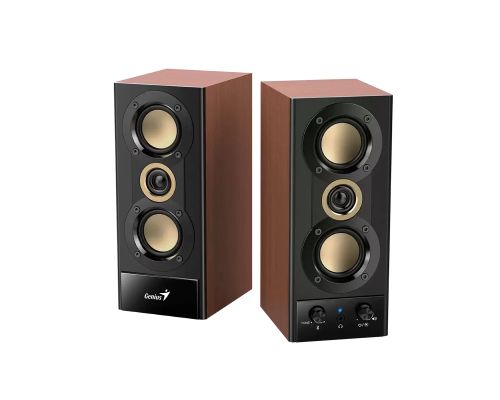 Genius Speakers 2.0 - SP-HF800BT - 20W RMS, Bluetooth 5.3, Wood, image _ab__is.image_number.default