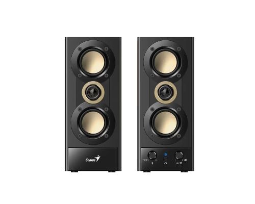 Genius Speakers 2.0 - SP-HF800BT - 20W RMS, Bluetooth 5.3, Wood, image _ab__is.image_number.default