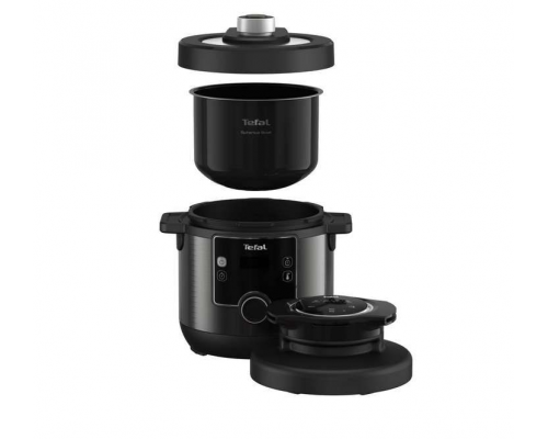 Tefal CY778830 Turbo Cuisine N'Fry 7,6L (Crispy Lid Included), 1200W, Epc, Automatic Prg (10+5Air Frying), Easy Steam Release, image _ab__is.image_number.default