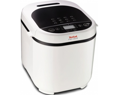 Tefal PF210138, Pain Dore, Breadmaker, 500/750/1 kg, 12 automatic programs, 720W, 3 Levels of crust roasting, LCD display, delayed start, white, image 