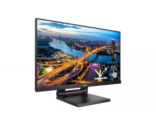 Philips 222B1TC/00, 21.5" Touch (anti-glare), IPS, WLED, 1920x1080@75Hz, 4ms GTG, 250cd m/2, 1000:1, DCR 50M:1, Adaptive Sync, FlickerFree, Low Blue Mode, 2Wx2, Tilt, Height Adjust, D-SUB, HDMI, DP, USB hub, image , 2 image