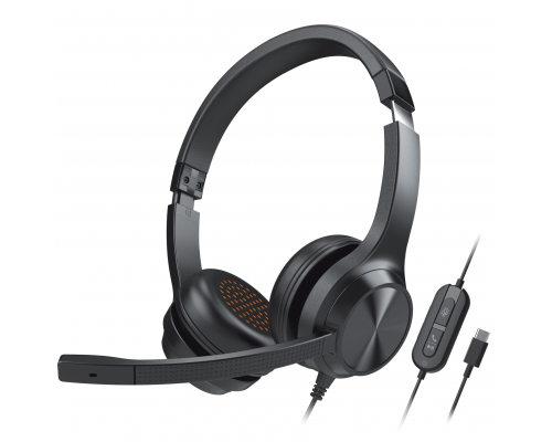 Headphones with microphone Creative Chat USB, image 