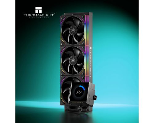 Thermalright Water Cooling Peerless Vision 360 ARGB Black - 3.95 inch IPS LCD Display, image _ab__is.image_number.default