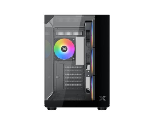 Xigmatek Case ATX - Aqua Compact - 4 ARGB Fans, image , 3 image