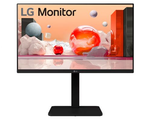 LG 24BA550-B, 23.8" IPS LED AG, 200cd/m2, Full HD 1920x1080, 100Hz, sRGB 95% , D-Sub, Display Port, HDMI, USB 5 Gbps, Speaker 2W x 2, Tilt, Height, Swivel, Pivot, Reader Mode, LG Switch app, Black, image _ab__is.image_number.default