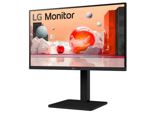 LG 24BA550-B, 23.8" IPS LED AG, 200cd/m2, Full HD 1920x1080, 100Hz, sRGB 95% , D-Sub, Display Port, HDMI, USB 5 Gbps, Speaker 2W x 2, Tilt, Height, Swivel, Pivot, Reader Mode, LG Switch app, Black, image _ab__is.image_number.default