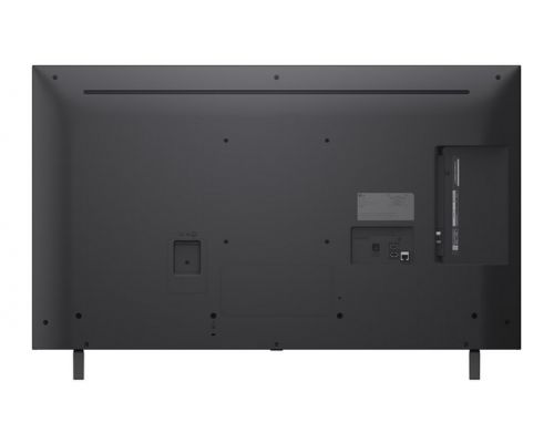 LG 43NANO80A3B, 43" 4K HDR Smart Nano Cell TV, 3840x2160, DVB-T2/C/S2, AI Alpha 7, HDR 10 PRO, webOS 25, ThinQ AI, VRR, ALLM, HGiG, WiFi, Clear Voice, AI Upscaling, Bluetooth, Hdmi e-ARC , CI, LAN, AirPlay2, Chromecast, 2 Pole stand, Black, image _ab__is.image_number.default