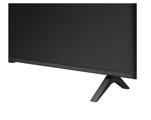 LG 43NANO80A3B, 43" 4K HDR Smart Nano Cell TV, 3840x2160, DVB-T2/C/S2, AI Alpha 7, HDR 10 PRO, webOS 25, ThinQ AI, VRR, ALLM, HGiG, WiFi, Clear Voice, AI Upscaling, Bluetooth, Hdmi e-ARC , CI, LAN, AirPlay2, Chromecast, 2 Pole stand, Black, image _ab__is.image_number.default