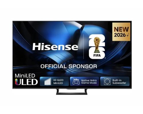 Hisense 50" U7SE, 4K Ultra HD 3840x2160, ULED, FALD, Quantum Dot, 144Hz, IPS, HDR 10+, HLG, Dolby Vision IQ, Dolby Atmos, Smart TV, WiFi 5GHz, WiFi Direct, BT, Anyview Cast, 4xHDMI, 2xUSB, LAN, CI+, DVB-T2/C/S2, Black, image 