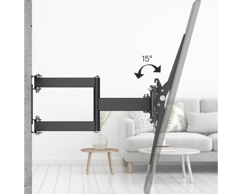 Hama TV Wall Bracket, Swivel, Tilt, Pull-out, 216 cm (85”), up to 50 kg, image _ab__is.image_number.default