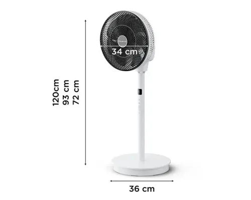 Stand fan ROWENTA Turbo Swift Silence QV5040F1, image , 2 image