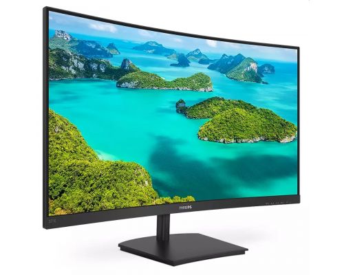 Philips 271E1SCA, 27" Curved 1500R VA WLED, 1920x1080@75Hz, 4ms GTG, 250cd/m2, 3000:1, Mega Infinity DCR, FreeSync/Adaptive Sync, FlickerFree, Low Blue Mode, 3Wx2, Tilt, D-SUB, HDMI, image _ab__is.image_number.default
