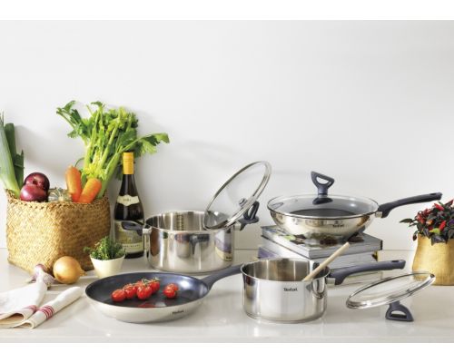 Tefal G713SB45, DAILY COOK Set 11 pcs (Saucepan 16 w/o lid, stewpot 20/24+lids, frypan 28, 5 tools), image _ab__is.image_number.default