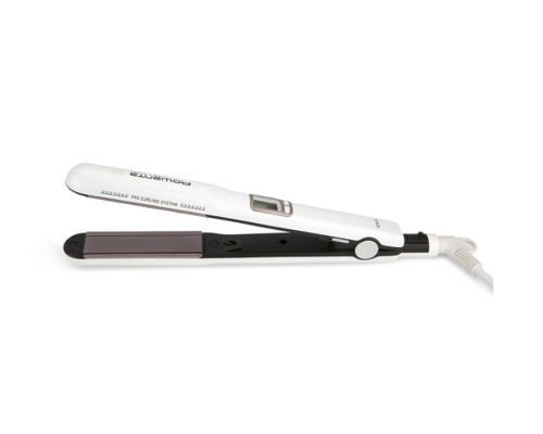Rowenta SF7660F0 Liss & Curls Premium Care, cashemere keratin coating, ionic function, liss optimizer (silicon strip), LCD screen, 2 settings (130-200C), fast heat up (30'), auto-off (60"), lock system, floating plates, image _ab__is.image_number.default