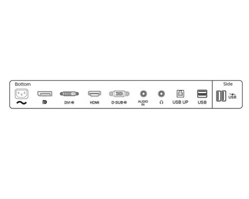 Philips 272B1G, 27" IPS WLED, 1920x1080@75Hz, 4ms GtG, 250 cd/m2, 1000:1, 50M:1 DCR, Adaptive Sync, FlickerFree, Low Blue Mode, 2Wx2, Tilt, Height Adjust, Pivot, Swivel, D-SUB, DVI, HDMI, DP, USB hub, image _ab__is.image_number.default