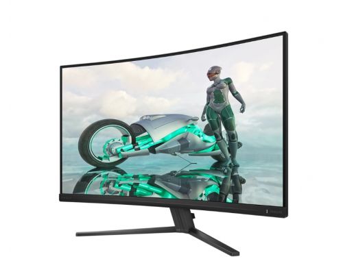 Philips Evnia 32M2C3500L, 31.5" Curved 1500R VA WLED, 2560x1440@180Hz, 1ms GtG, 0.5ms MPRT, 300cd m/2, 3000:1, Mega Infinity DCR, Adaptive Sync, FlickerFree, Low Blue Light, Tilt, 2xHDMI, DP, image , 5 image