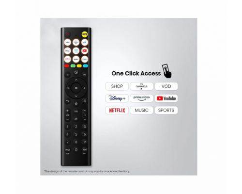Hisense 40" A5S, Full HD 1920x1080, QLED, Quantum Dot, HDR, HLG, DTS HD, Light Sensor, Dolby Audio, Smart TV, WiFi, WiFi Direct, 2xHDMI, 2xUSB, LAN, CI+, DVB-T2/C/S2, Black, image , 3 image