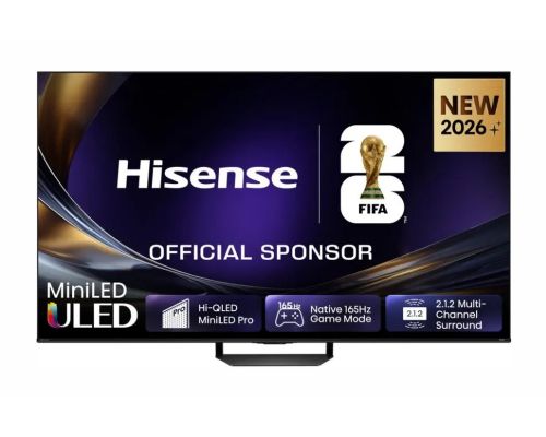 Hisense 65"U7S Pro, 4K Ultra HD 3840x2160, ULED, FALD, Quantum Dot, 165Hz, IPS, HDR 10+, HLG, Dolby Vision IQ, Dolby Atmos, Smart TV, WiFi 5GHz, WiFi Direct, BT, Anyview Cast,light sensor,Solar Powered Remote, 4xHDMI, 2xUSB, LAN, CI+, DVB-T2/C/S2, Black, image 