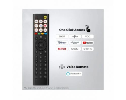 Hisense 65" A6S, 4K Ultra HD 3840x2160, DLED, DFA, Precision Colour, HDR 10+, HLG, Dolby Vision, DTS Virtual X, Smart TV, WiFi, BT, Light Sensor, Gaming Mode, 1xHDMI2 eArc, 3xHDMI, 2xUSB, LAN, CI+, DVB-T2/C/S2, Black, image _ab__is.image_number.default