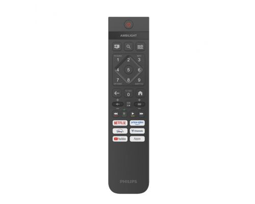Philips 40PQS6901/12, 40'' QLED, FHD (1920x1080), DVB-T/T2/T2-HD/C/S/S2, 60Hz, 3 sided Ambilight, Pixel Plus HD, WCG 90% DCI, HDR10, HLG, Titan 3.0 OS , 3*HDMI, 2*USB, WiFi 4, 12W RMS, Black, image _ab__is.image_number.default